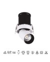 GARDA * EMPOTRABLE LED COB (Basculante) BLANCO 12W - 2700K
